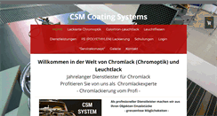 Desktop Screenshot of chromlack.de